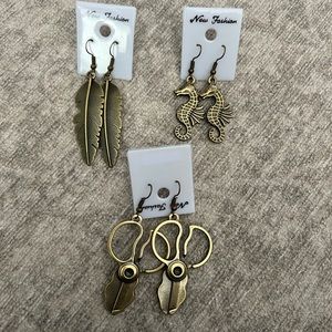 NWT 3x Earring bundle
